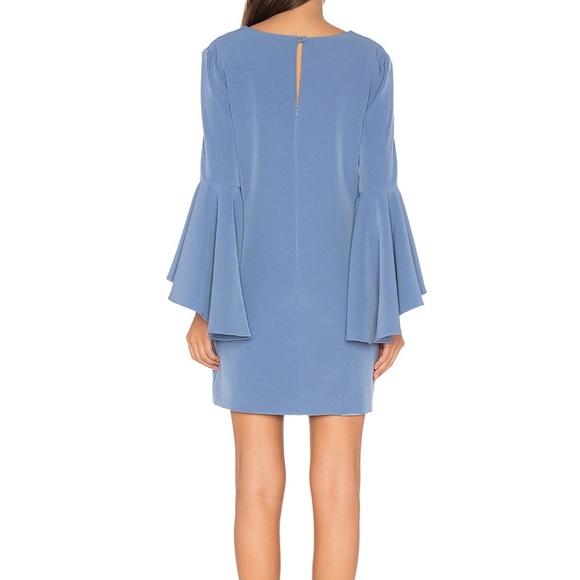 Milly Nicole Dress in Steel Blue - Picture 5 of 5